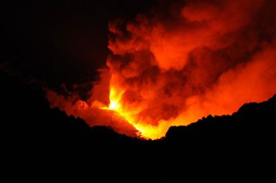 Volcano Eruption, fot. Autor gnuckx [CC BY 2.0